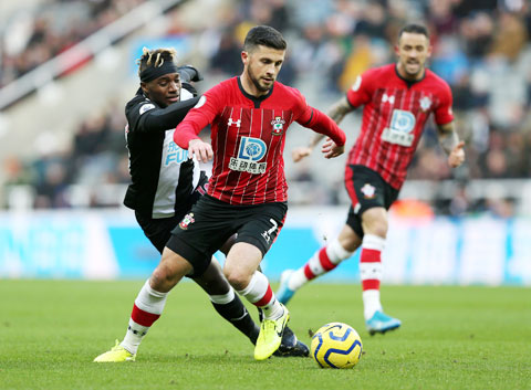 Thành tích thi đấu gần đây của Southampton và Newcastle