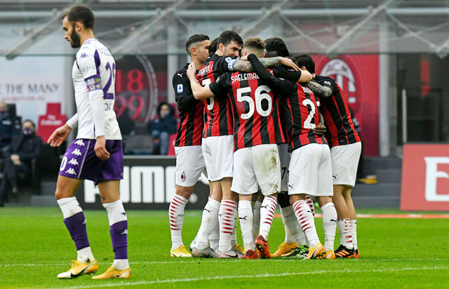 Thành tích thi đấu gần đây của AC Milan và Fiorentina