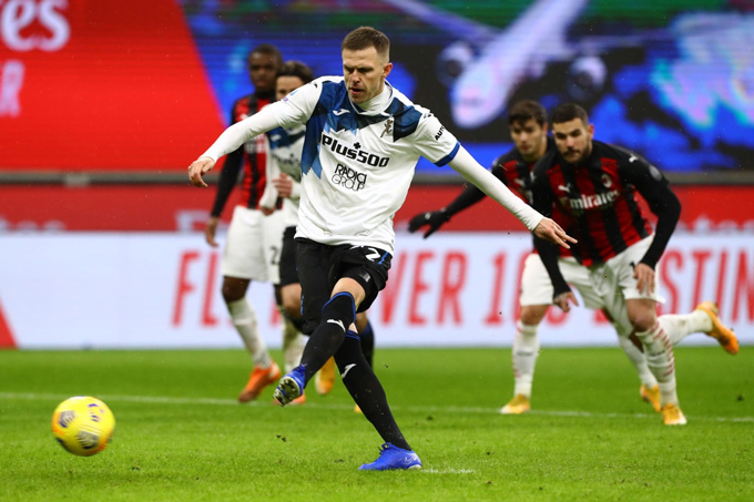 Thành tích thi đấu gần đây của AC Milan và Atalanta