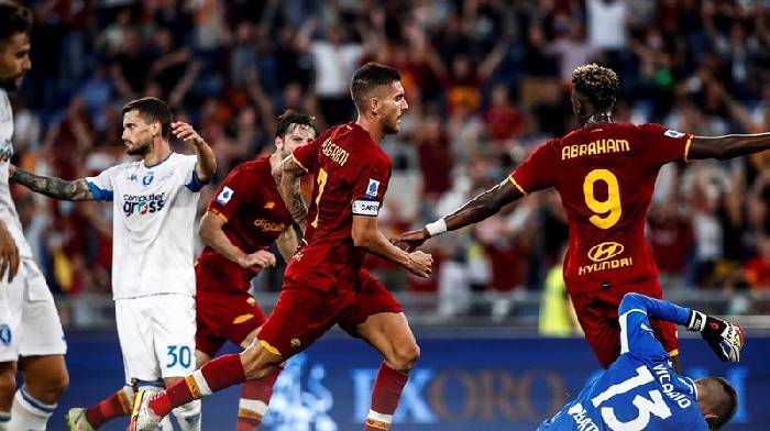 Thành tích thi đấu gần đây của Empoli và AS Roma