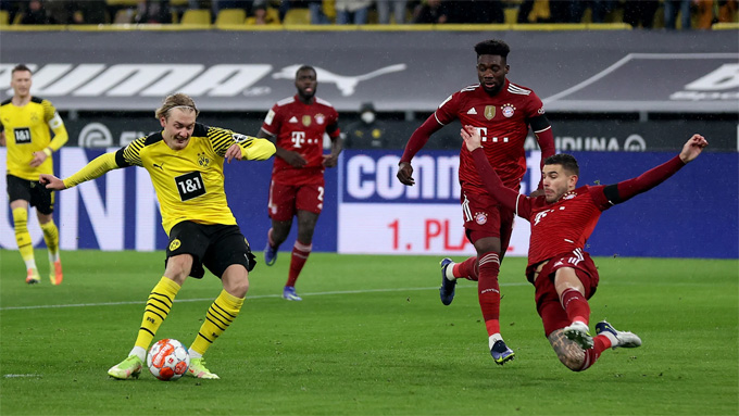 Thành tích thi đấu gần đây của Dortmund và Bayern Munich