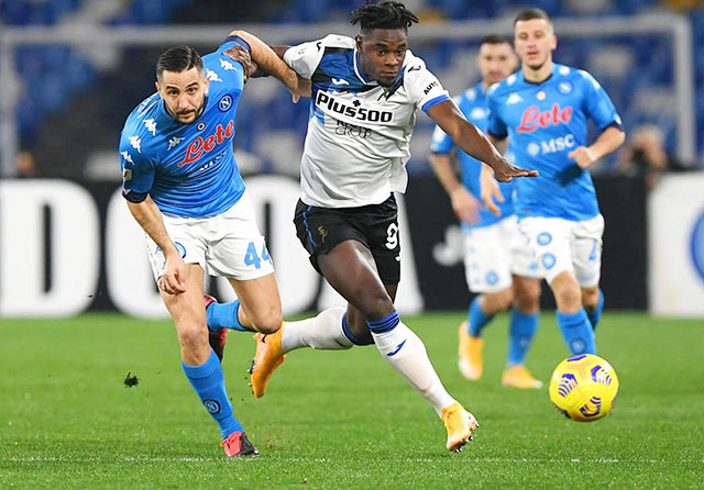 Thành tích thi đấu gần đây của Atalanta và Napoli