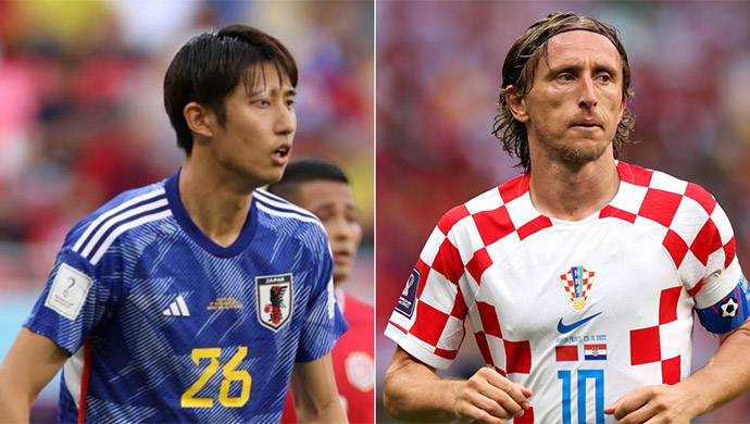 Thành tích thi đấu gần đây của Nhật Bản và Croatia